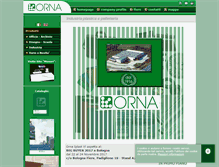 Tablet Screenshot of orna.it